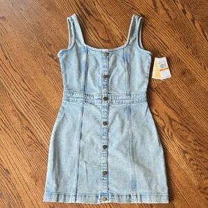 Michael Kors Denim Button-Down Dress